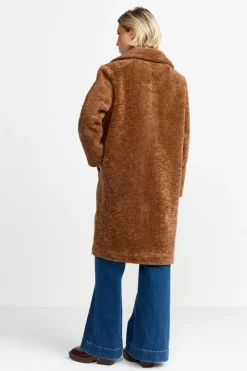 Teddy-Mantel Mit Reverskragen<Rich & Royal Discount