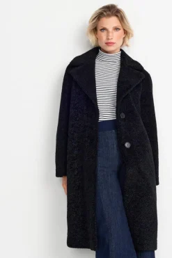 Teddy-Mantel Mit Reverskragen<Rich & Royal Discount