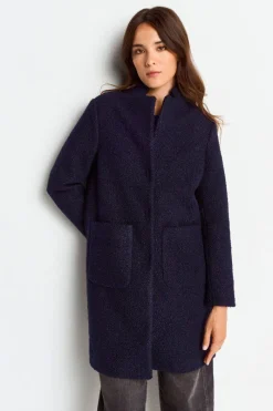 Teddy-Mantel Mit Stehkragen<Rich & Royal New