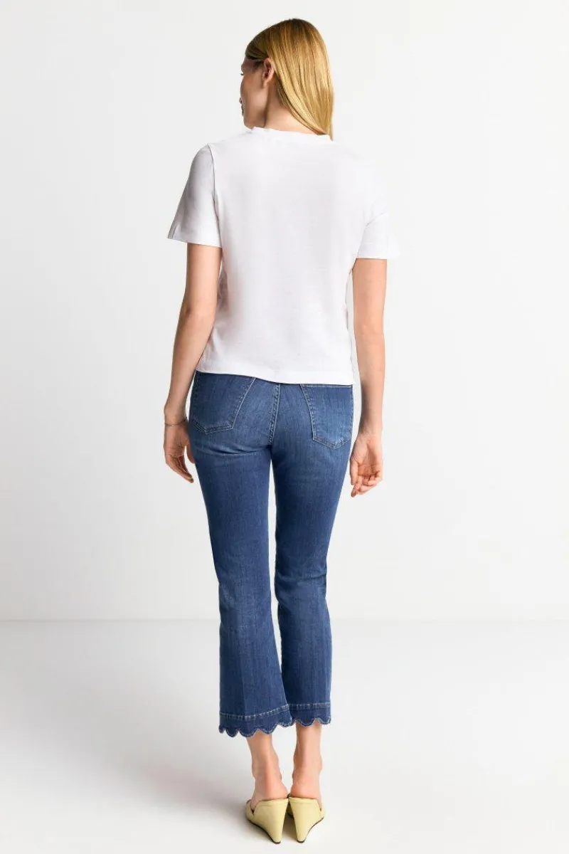 T-Shirt Aus Softer Baumwolle<Rich & Royal Sale