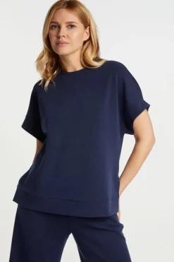 T-Shirt Aus Supersoftem Jersey<Rich & Royal Discount