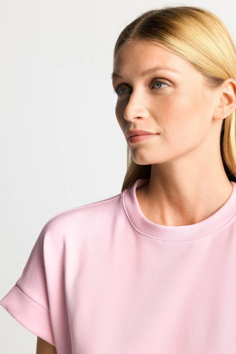 T-Shirt Aus Supersoftem Jersey<Rich & Royal Clearance