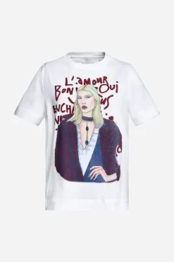 T-Shirt Mit Fashion-Illustration<Rich & Royal Clearance