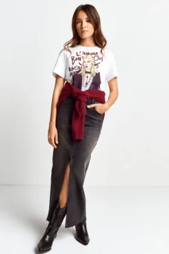 T-Shirt Mit Fashion-Illustration<Rich & Royal Clearance