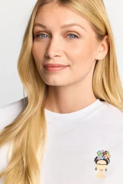 T-Shirt Mit Frida Kahlo-Applikation<Rich & Royal New