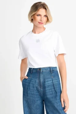 T-Shirt Mit Logostickerei<Rich & Royal Outlet