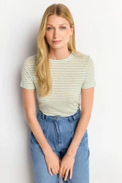 T-Shirt Mit Metallfäden<Rich & Royal Clearance