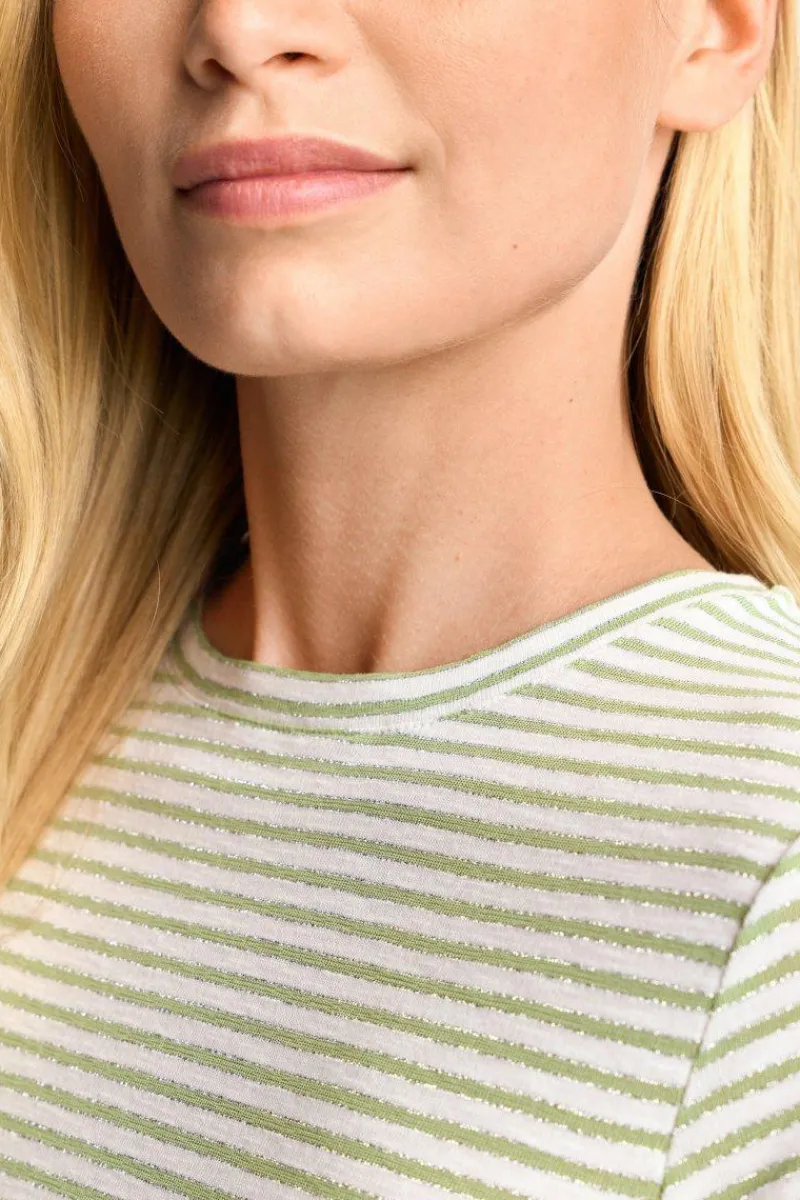 T-Shirt Mit Metallfäden<Rich & Royal Clearance