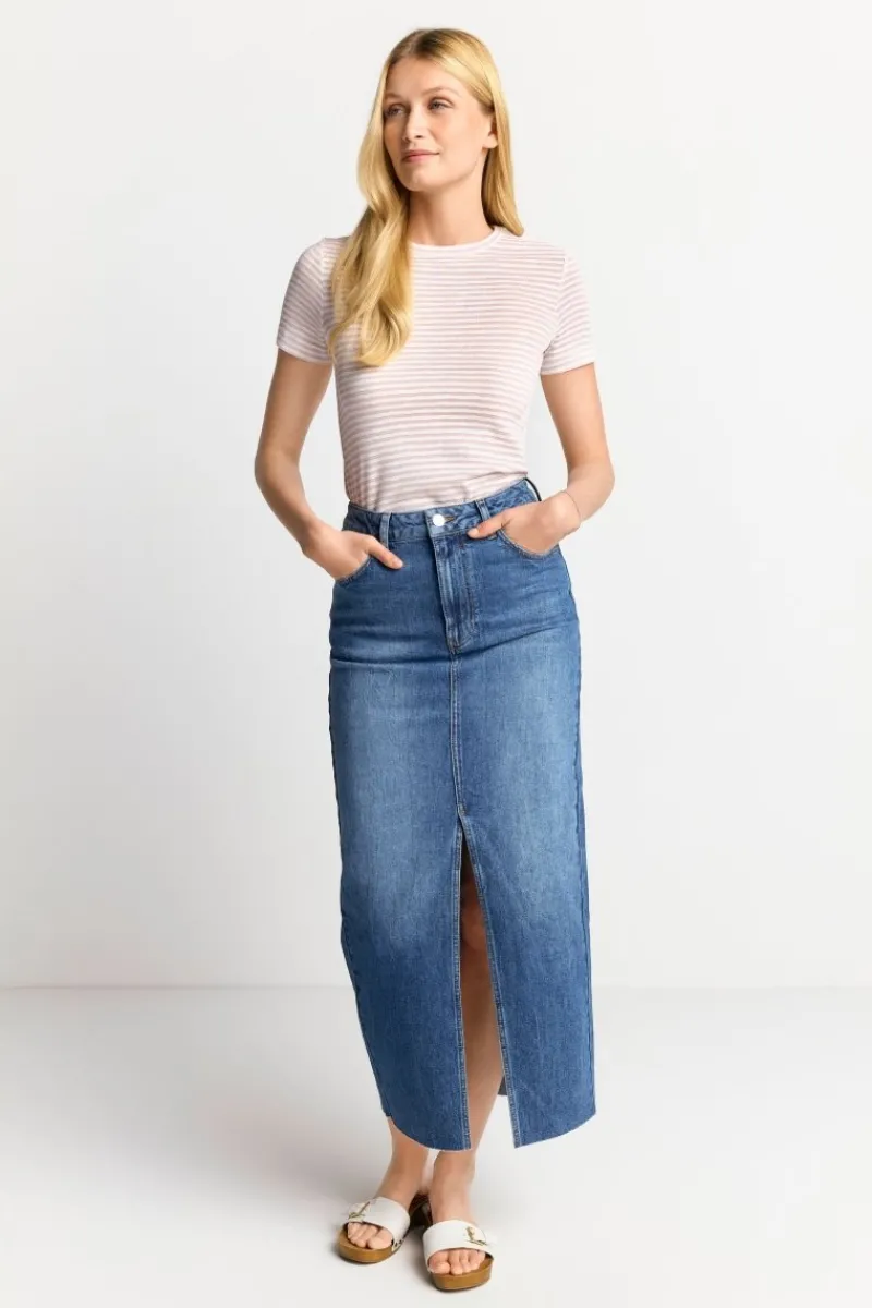 T-Shirt Mit Metallfäden<Rich & Royal Clearance