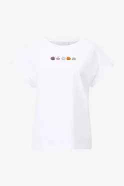 T-Shirt Mit Strass-Applikationen<Rich & Royal Clearance