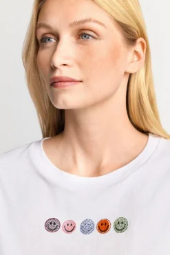 T-Shirt Mit Strass-Applikationen<Rich & Royal Clearance