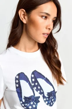 T-Shirt Mit Strassdetails<Rich & Royal Outlet