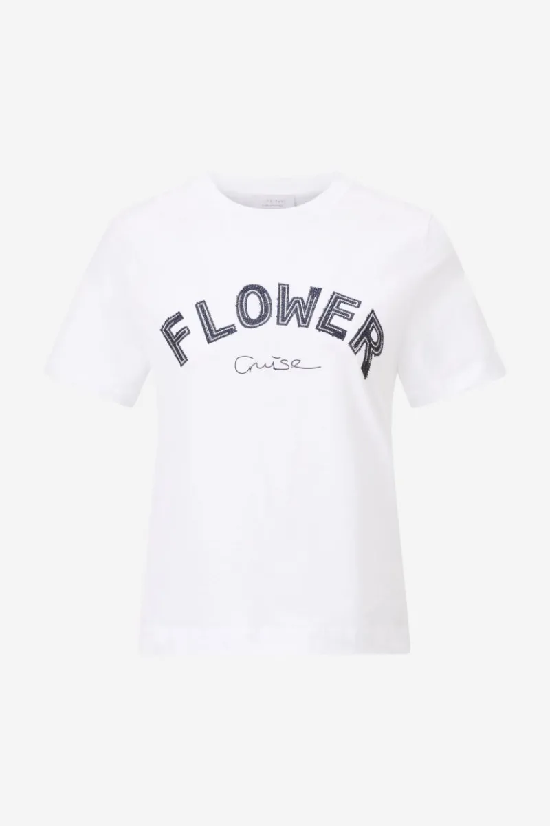 T-Shirt Mit Strassverzierung<Rich & Royal Hot