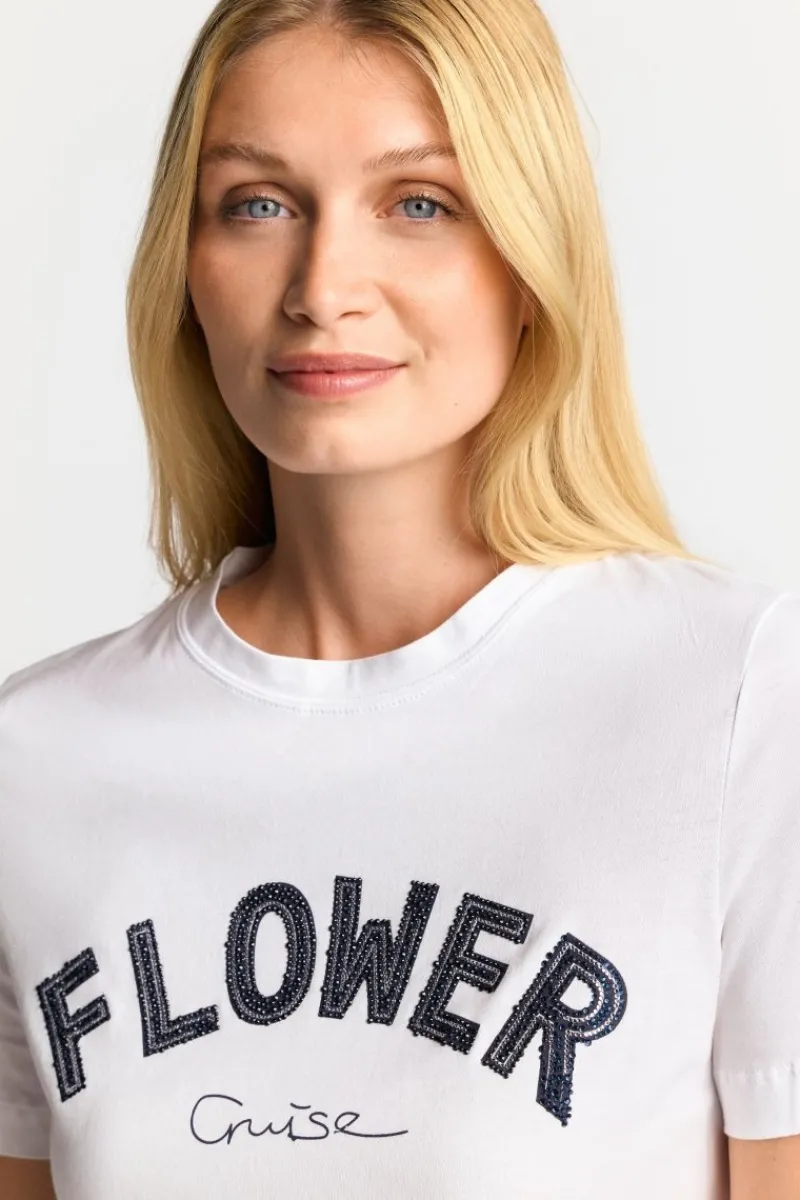 T-Shirt Mit Strassverzierung<Rich & Royal Hot