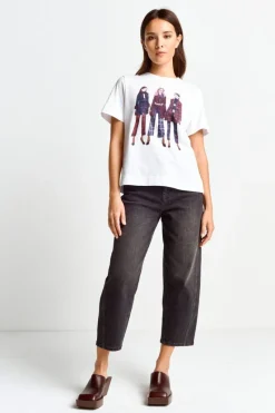 Weißes T-Shirt Mit Crew-Neck<Rich & Royal Discount