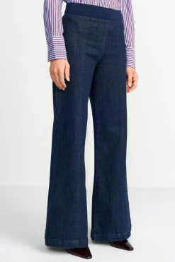 Wide Leg Denim Mit Elastischem Bund<Rich & Royal New